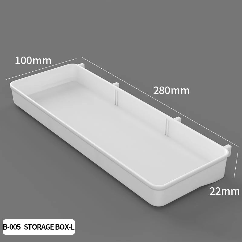 Panel Pegboard Modular con Accesorios | Sistema de Almacenamiento para Escritorio y Hogar