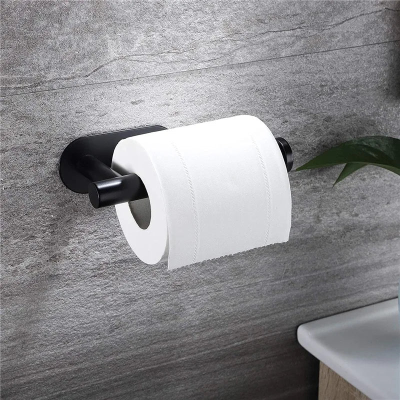 Portarrollos Adhesivo sin Taladro | Dispensador de Papel para Cocina y Baño