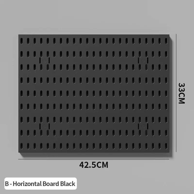 Panel Pegboard Modular con Accesorios | Sistema de Almacenamiento para Escritorio y Hogar