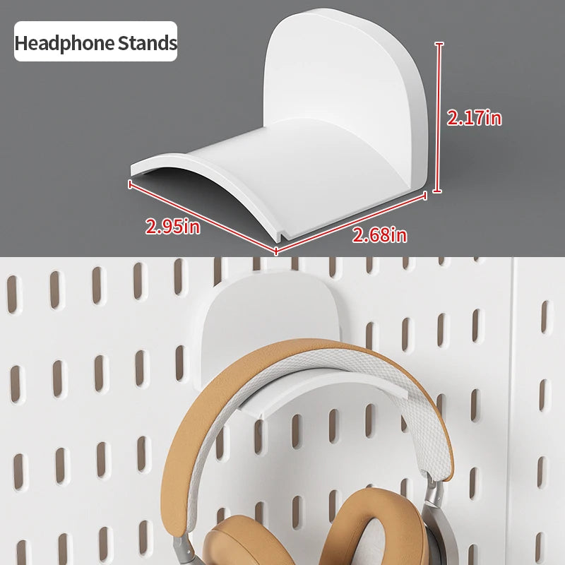 Panel Pegboard Modular con Accesorios | Sistema de Almacenamiento para Escritorio y Hogar