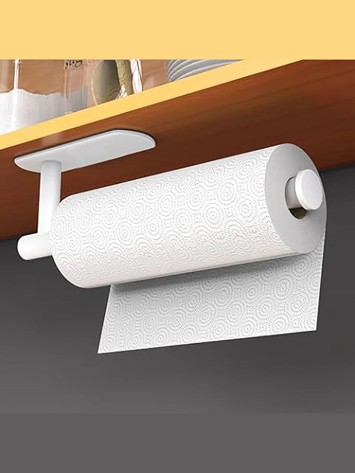 Portarrollos Adhesivo sin Taladro | Dispensador de Papel para Cocina y Baño