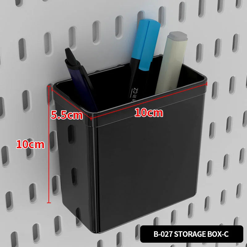 Panel Pegboard Modular con Accesorios | Sistema de Almacenamiento para Escritorio y Hogar